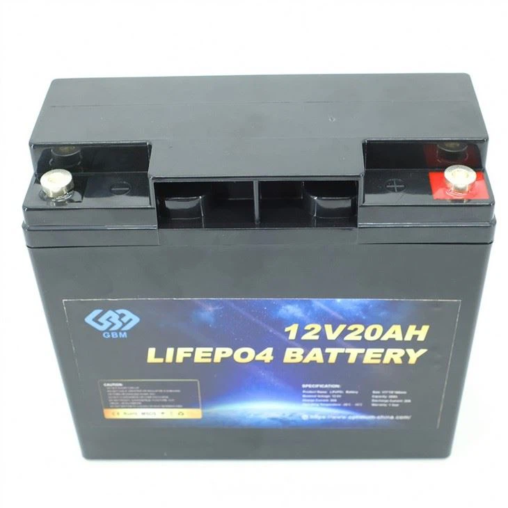 Batterie LiFePO4 12V 20Ah - Plus De 4500 Cycles - Pour Solaire, Camping-car, Marine - Légère Et Sans Entretien